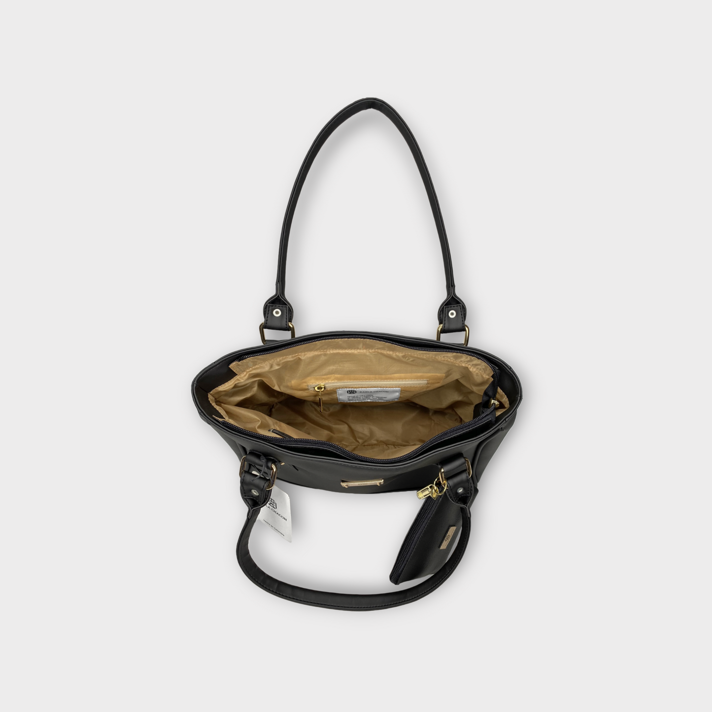 Cartera Crez Negro con Accesorio