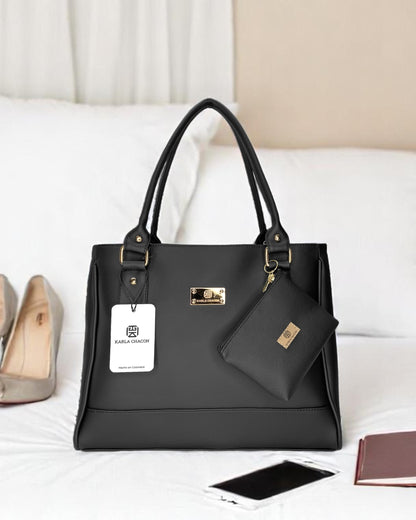 Cartera Crez Negro con Accesorio