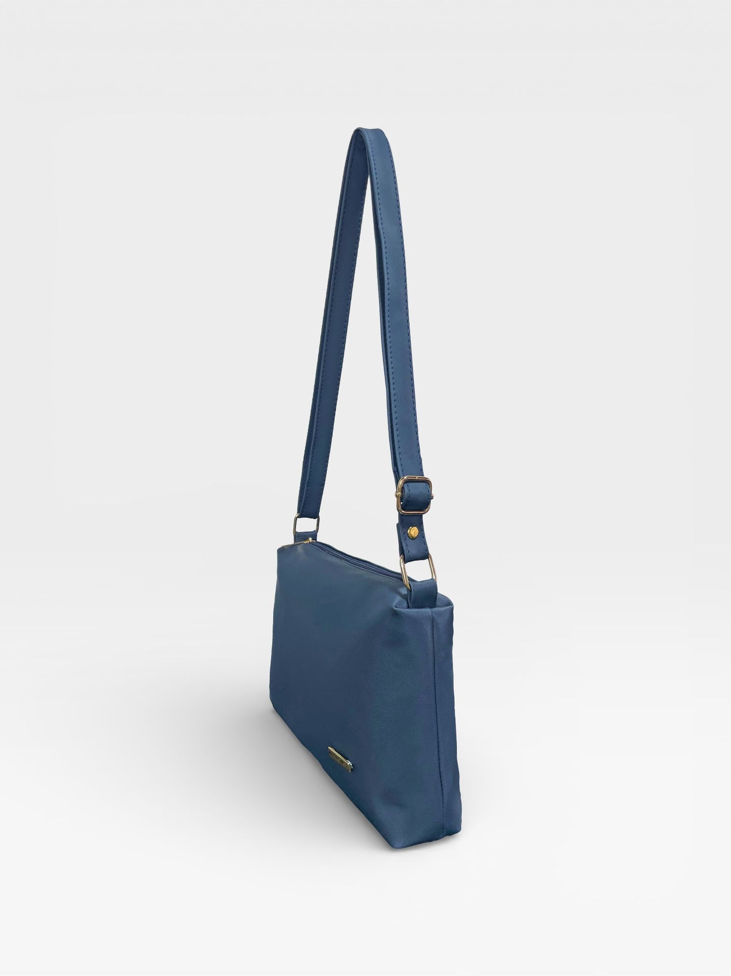 Bolso Cuba Con Monedero - Negro, Azul, Beige y Miel