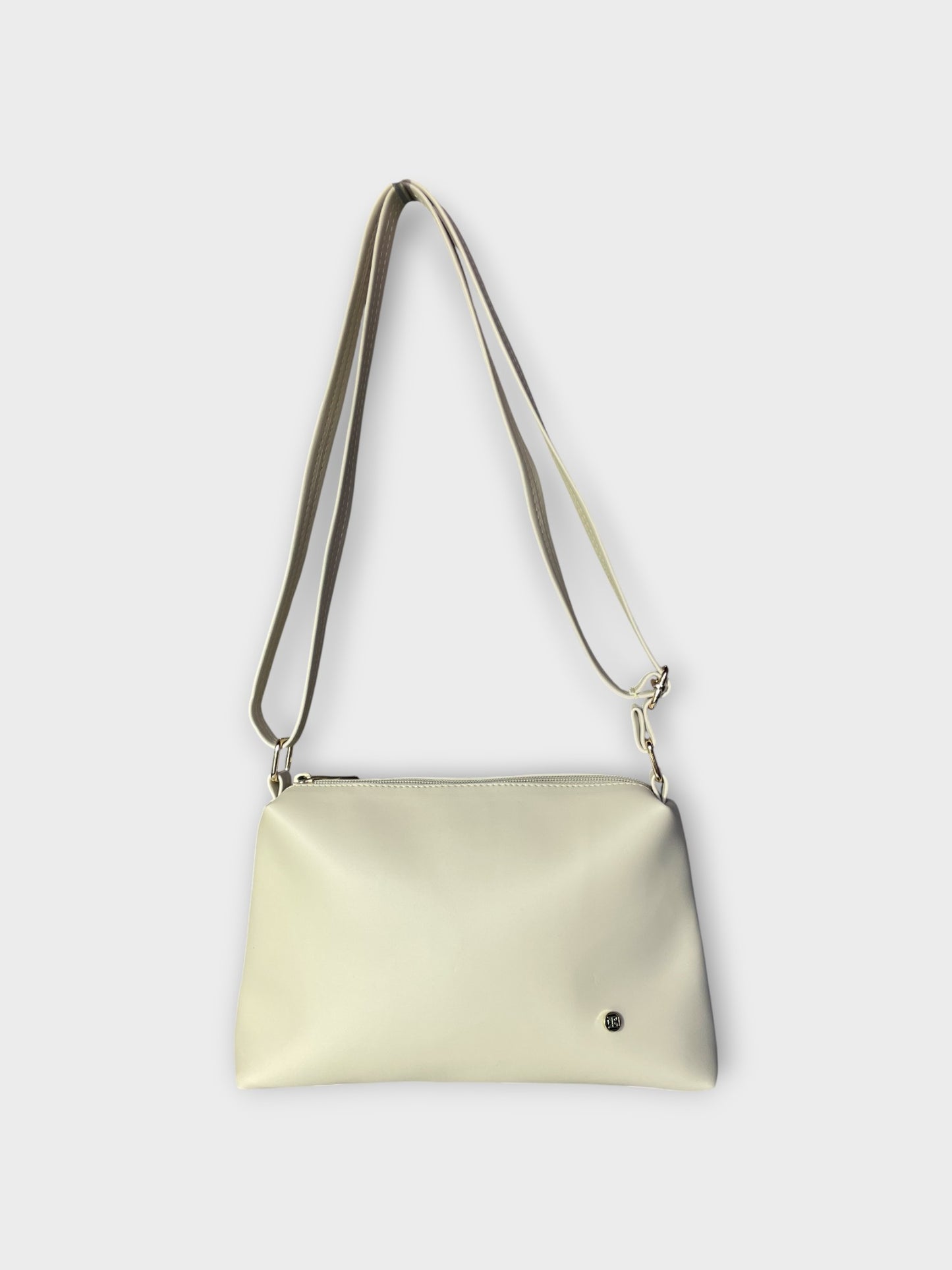 Bolso Cuba Negro Con Monedero - Negro y Beige