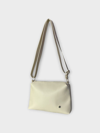 Bolso Cuba Negro Con Monedero - Negro y Beige