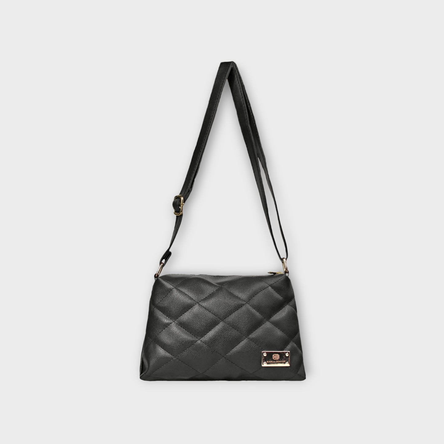 Bolso Cuba Negro Con Monedero