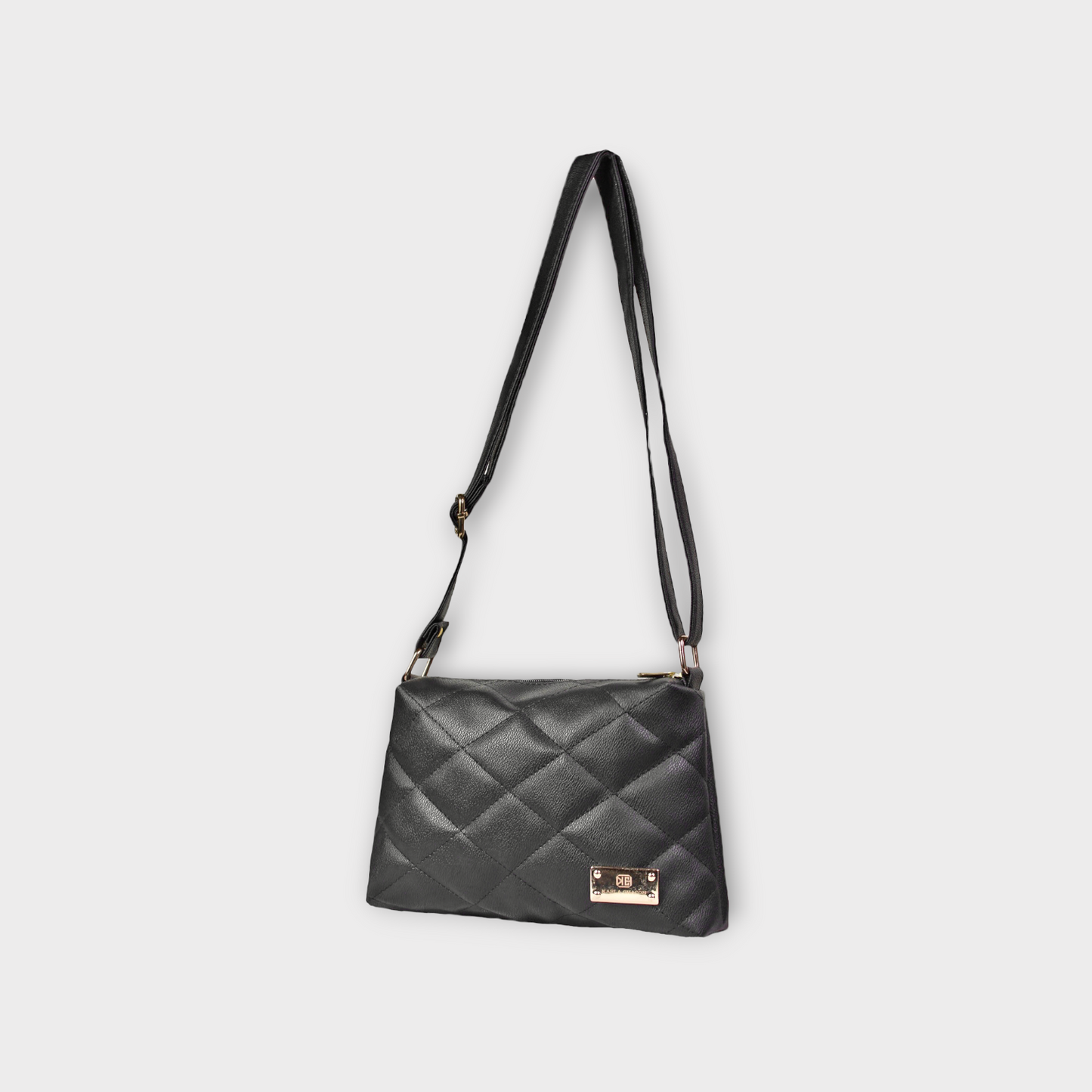 Bolso Cuba Negro Con Monedero
