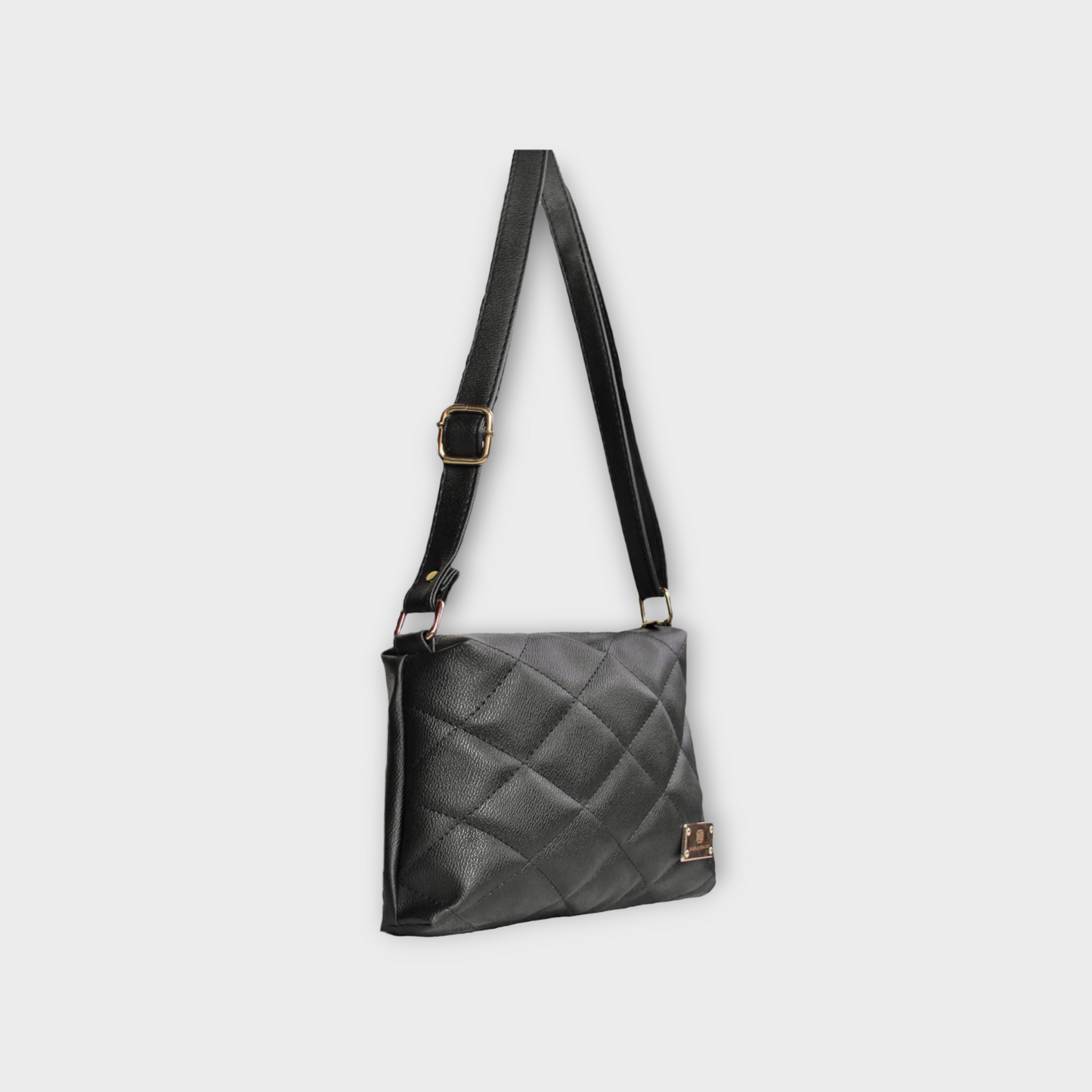 Bolso Cuba Negro Con Monedero
