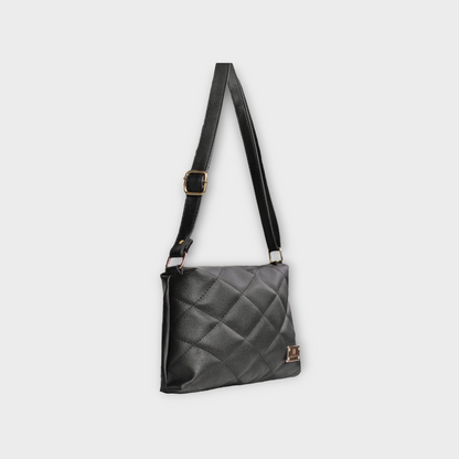 Bolso Cuba Negro Con Monedero