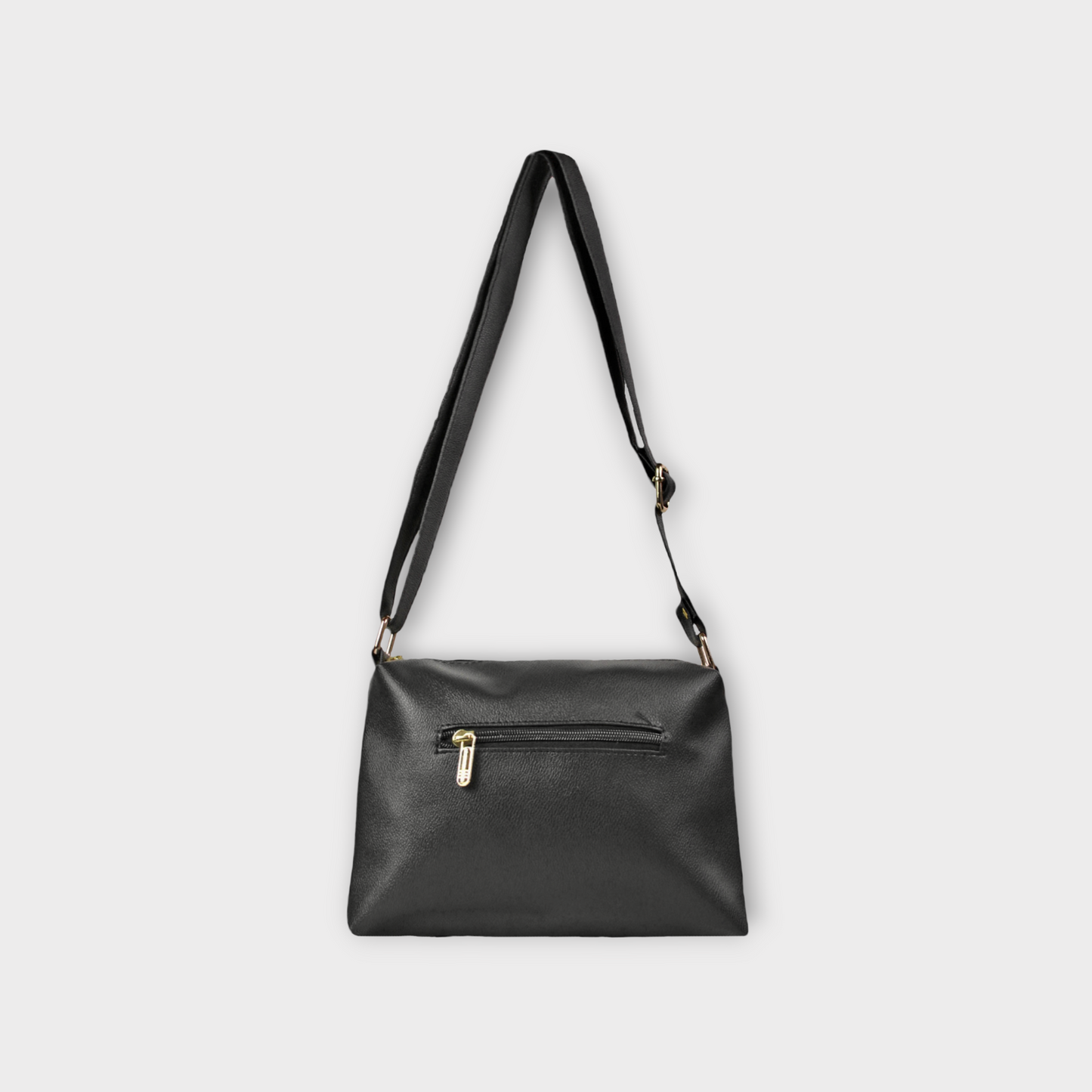 Bolso Cuba Negro Con Monedero