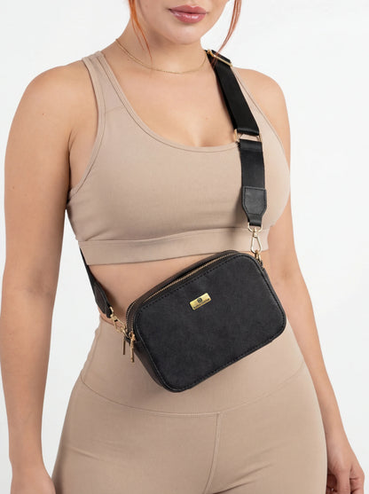 Bolso Crossbody Bandolera Daya Negro