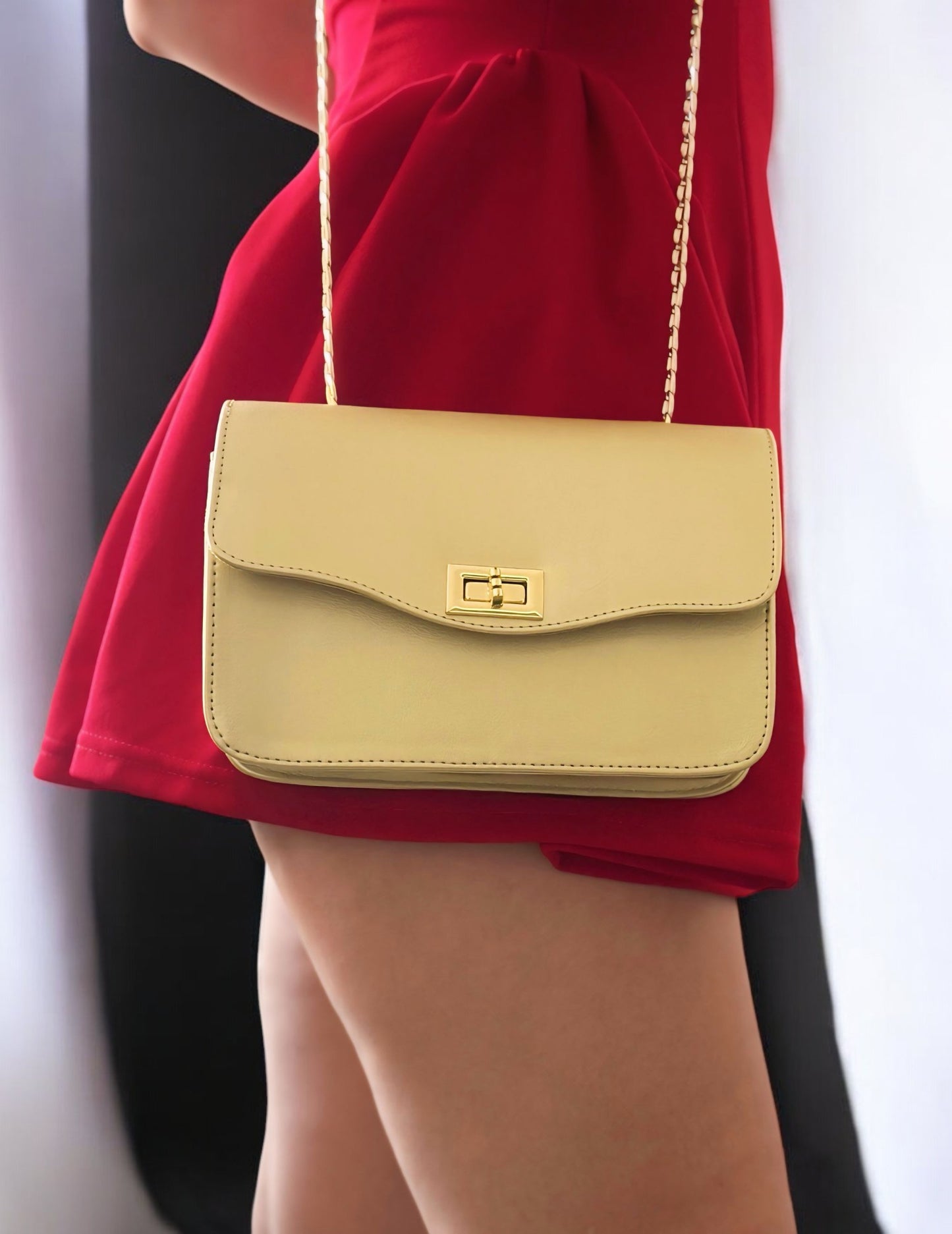 Bolso Diva Dorado