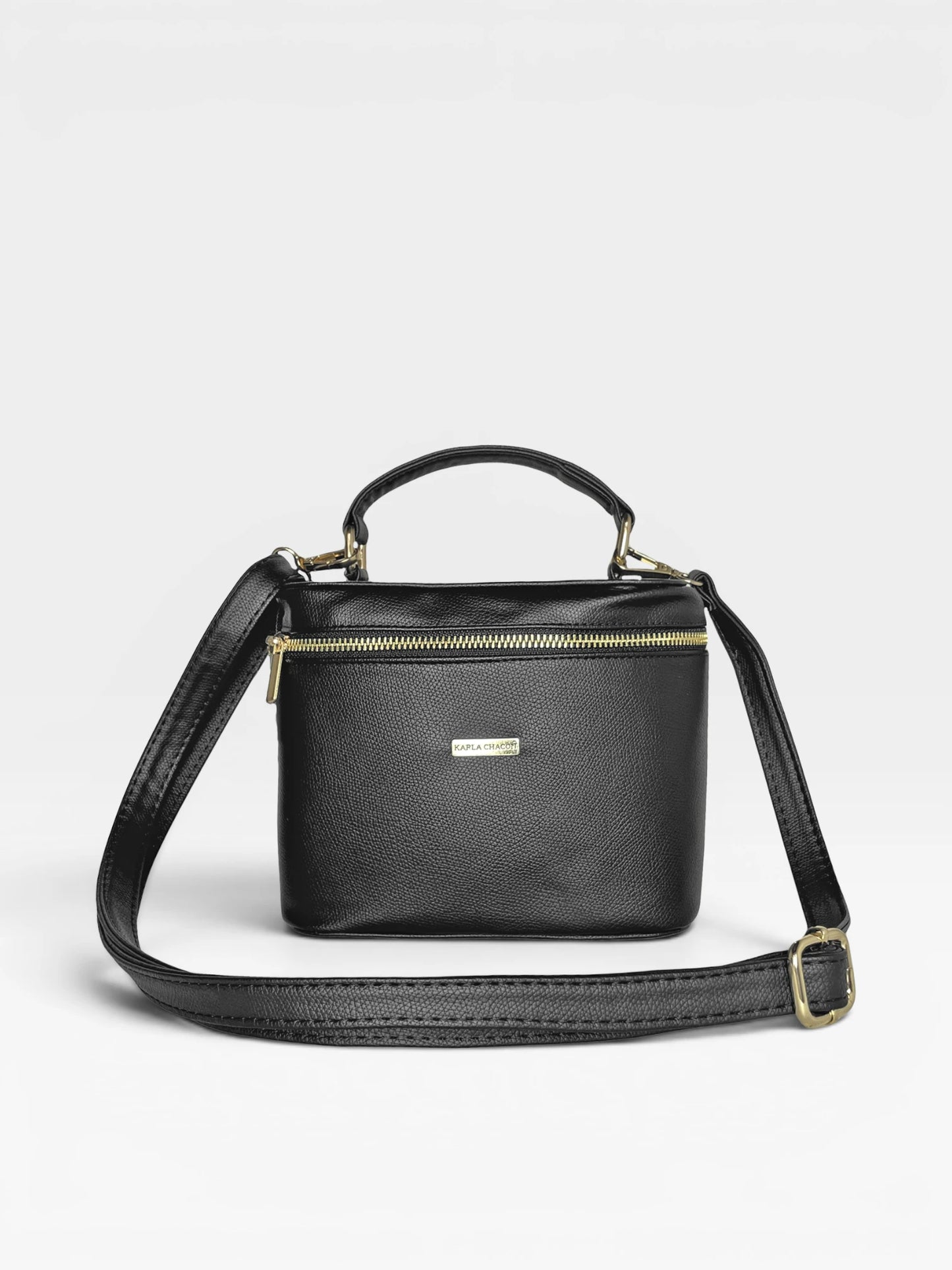 Bolso Doble Función Box Estructurado - Negro, Crema, Verde Oliva (Diva)