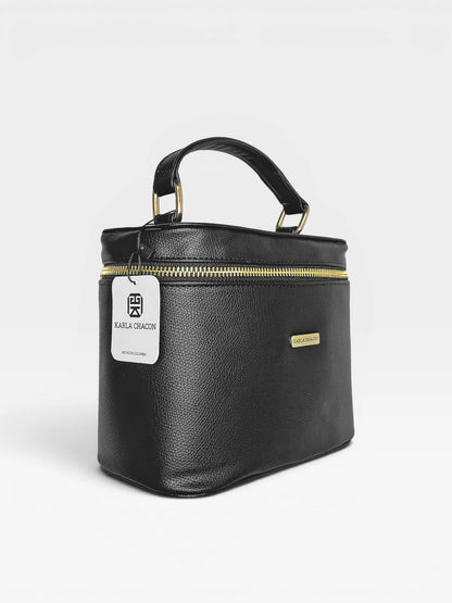Bolso Doble Función Box Estructurado - Negro, Crema, Verde Oliva (Diva)