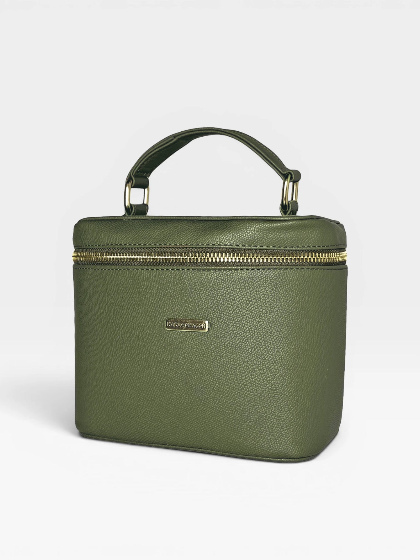 Bolso Doble Función Box Estructurado - Negro, Crema, Verde Oliva (Diva)