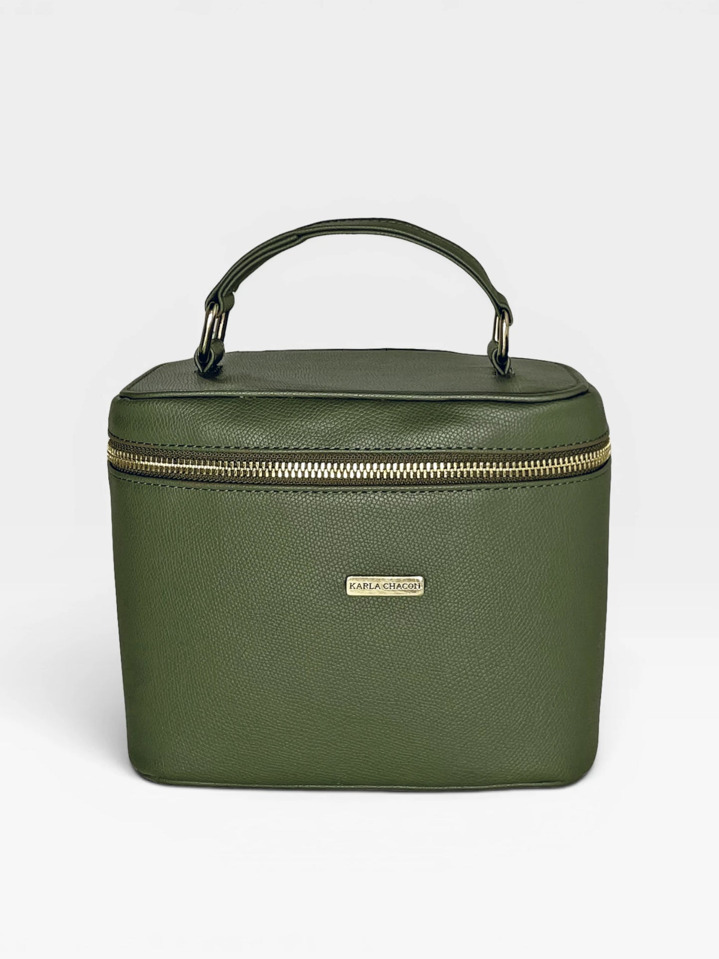 Bolso Doble Función Box Estructurado - Negro, Crema, Verde Oliva (Diva)