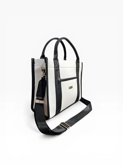 Bolso Cartera Shopper Tote Bag Con Strap Removible (Eidy)