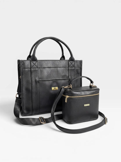 Set dos piezas Combo Bolso Tote Grande + Mediano (Eidy-Diva)
