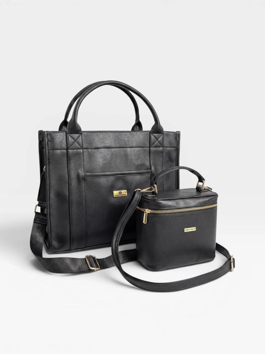 Set dos piezas Combo Bolso Tote Grande + Mediano (Eidy-Diva)