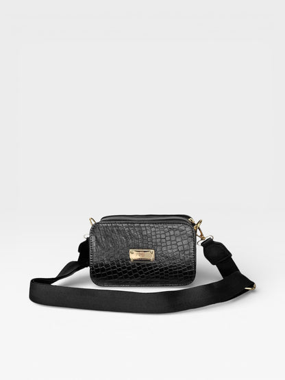 Bolso Bandolera Manos Libres - Blanco y Negro (Evah)