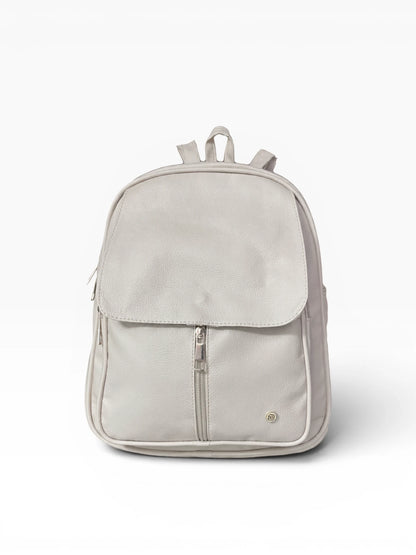 Bolso Morral Pequeño  Casual - Negro y Beige (Fabi)