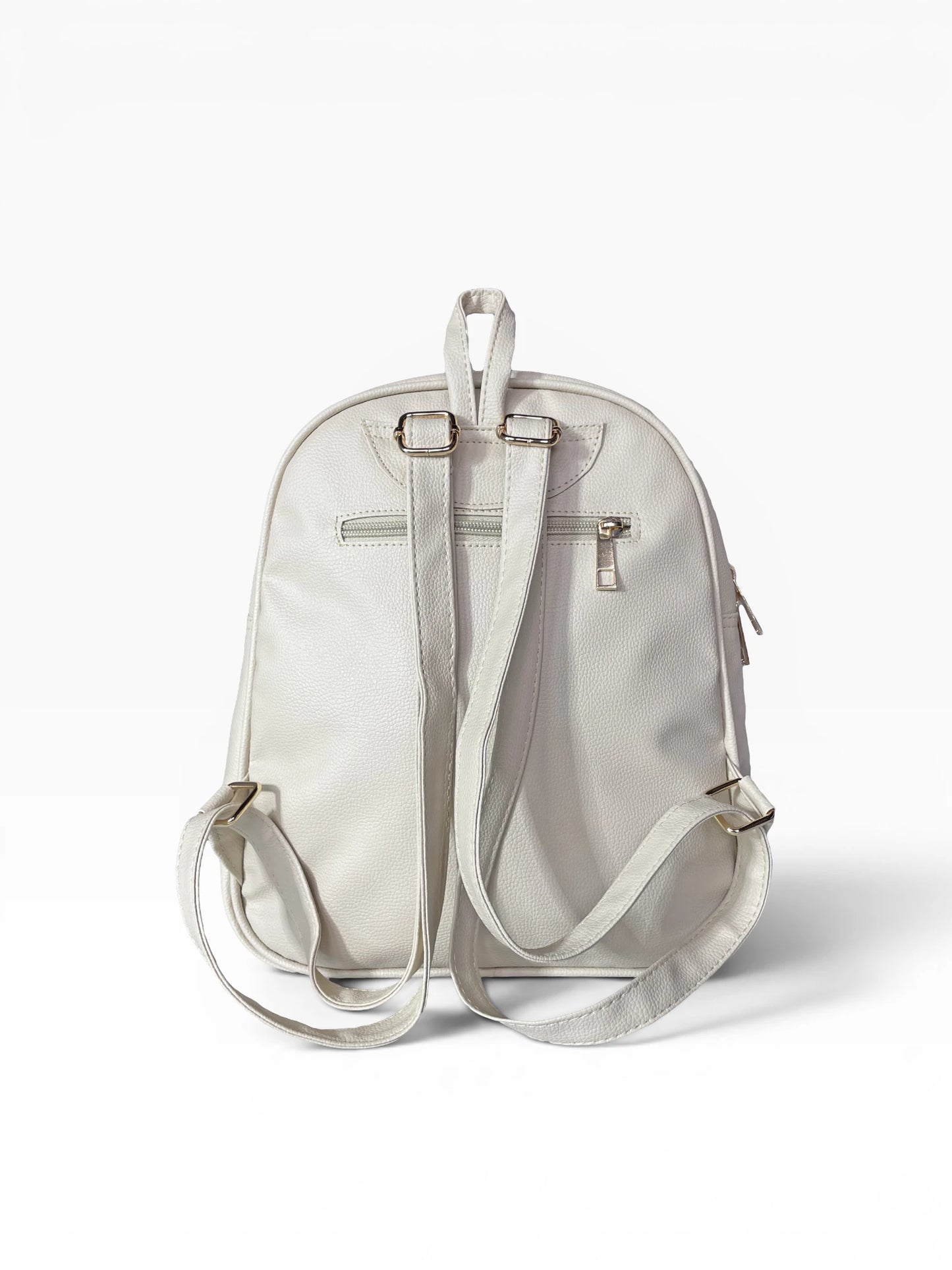 Bolso Morral Pequeño  Casual - Negro y Beige (Fabi)