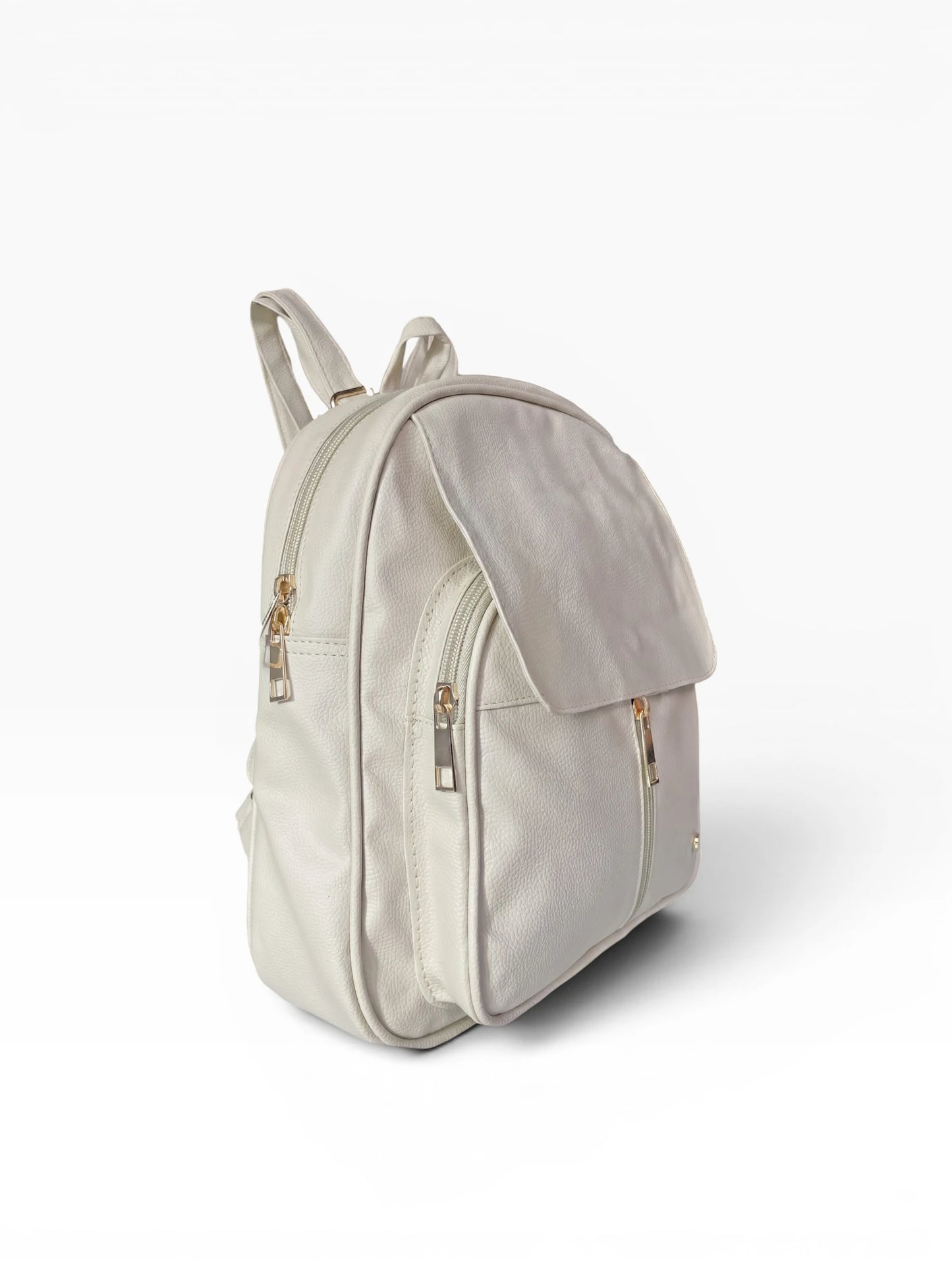 Bolso Morral Pequeño  Casual - Negro y Beige (Fabi)