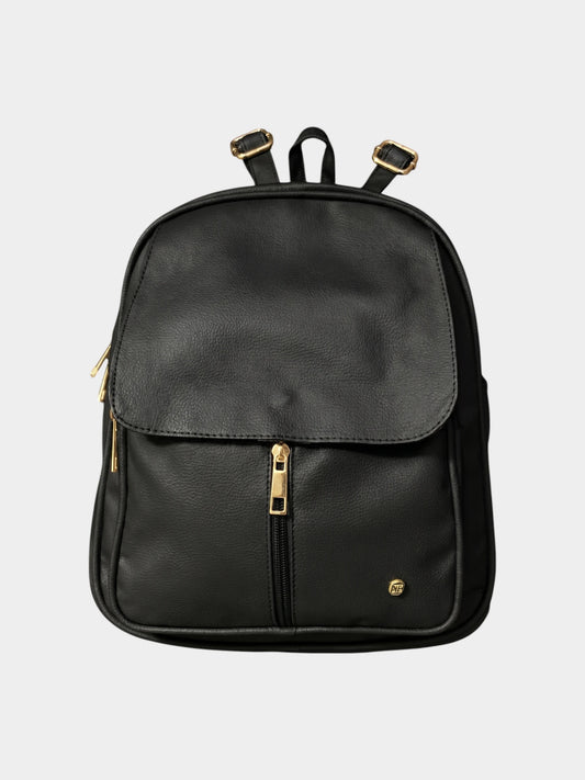 Bolso Morral Pequeño  Casual - Negro, Arena  y Beige (Fabi)