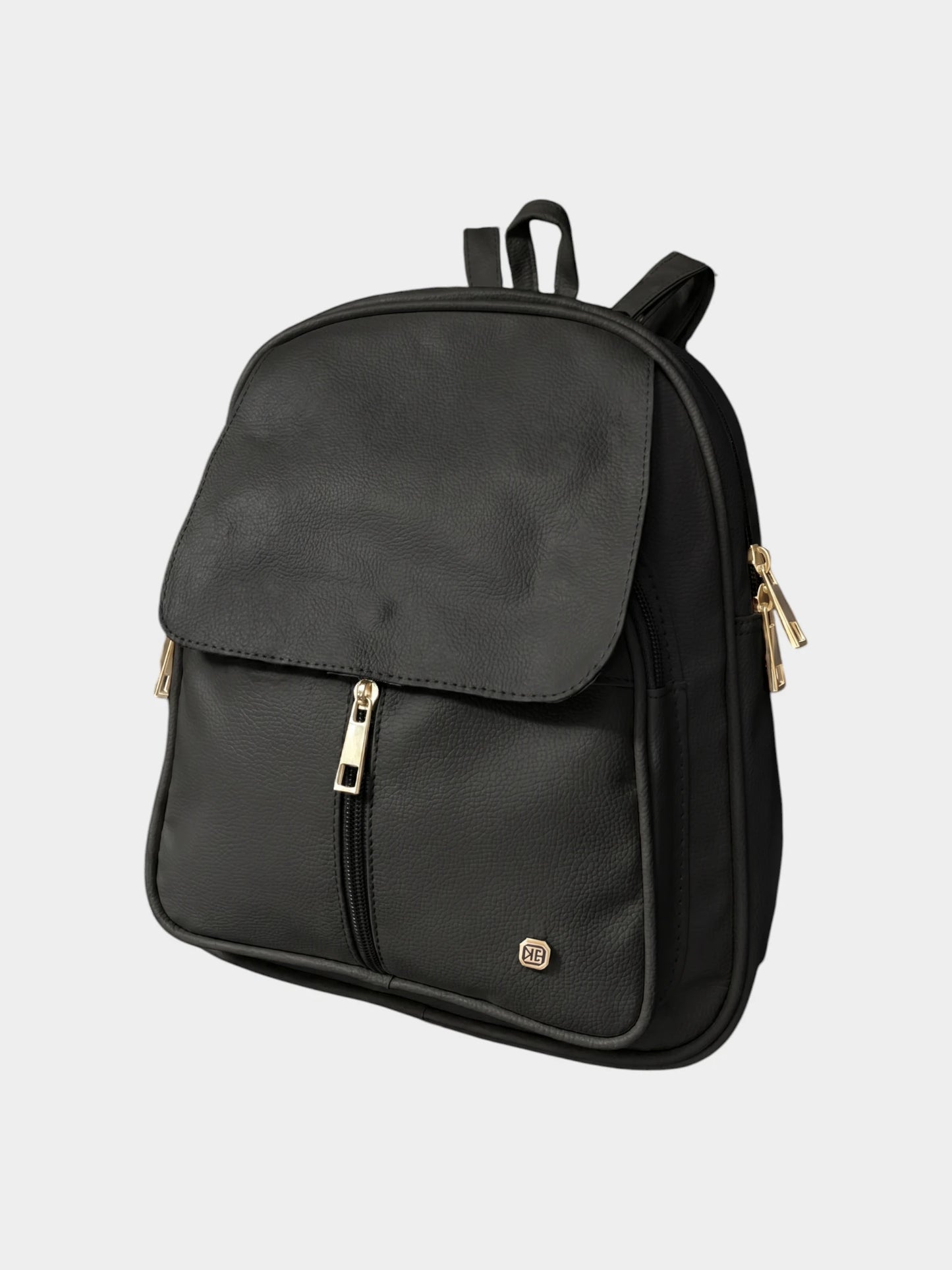 Bolso Morral Pequeño  Casual - Negro, Arena  y Beige (Fabi)