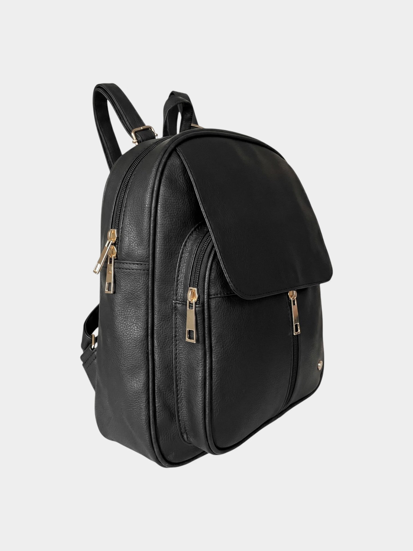 Bolso Morral Pequeño  Casual - Negro, Arena  y Beige (Fabi)