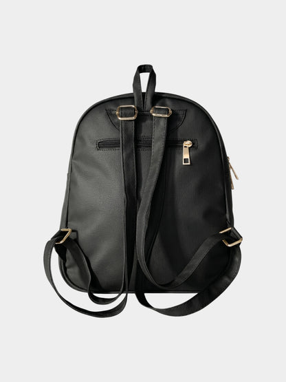 Bolso Morral Pequeño  Casual - Negro, Arena  y Beige (Fabi)