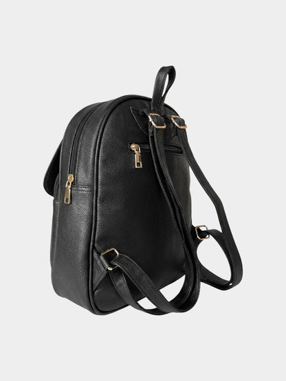 Bolso Morral Pequeño  Casual - Negro, Arena  y Beige (Fabi)