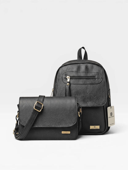 Set dos piezas Combo Morral + Bolso Bandolera (Fabi-Nova)