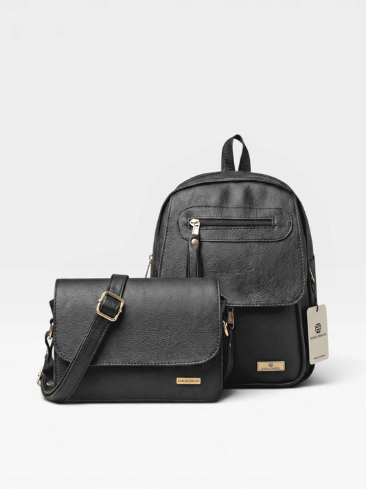Set dos piezas Combo Morral + Bolso Bandolera (Fabi-Nova)
