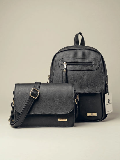 Set dos piezas Combo Morral + Bolso Bandolera (Fabi-Nova)