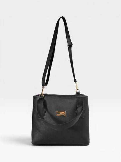 Set Tres Piezas Bolso Mediano + Bandolera + Monedero — Fany