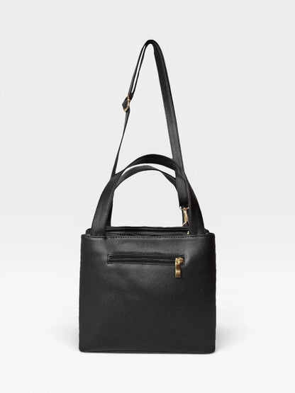 Set Tres Piezas Bolso Mediano + Bandolera + Monedero — Fany