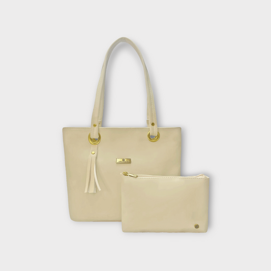 Cartera Gady Beige con Accesorio