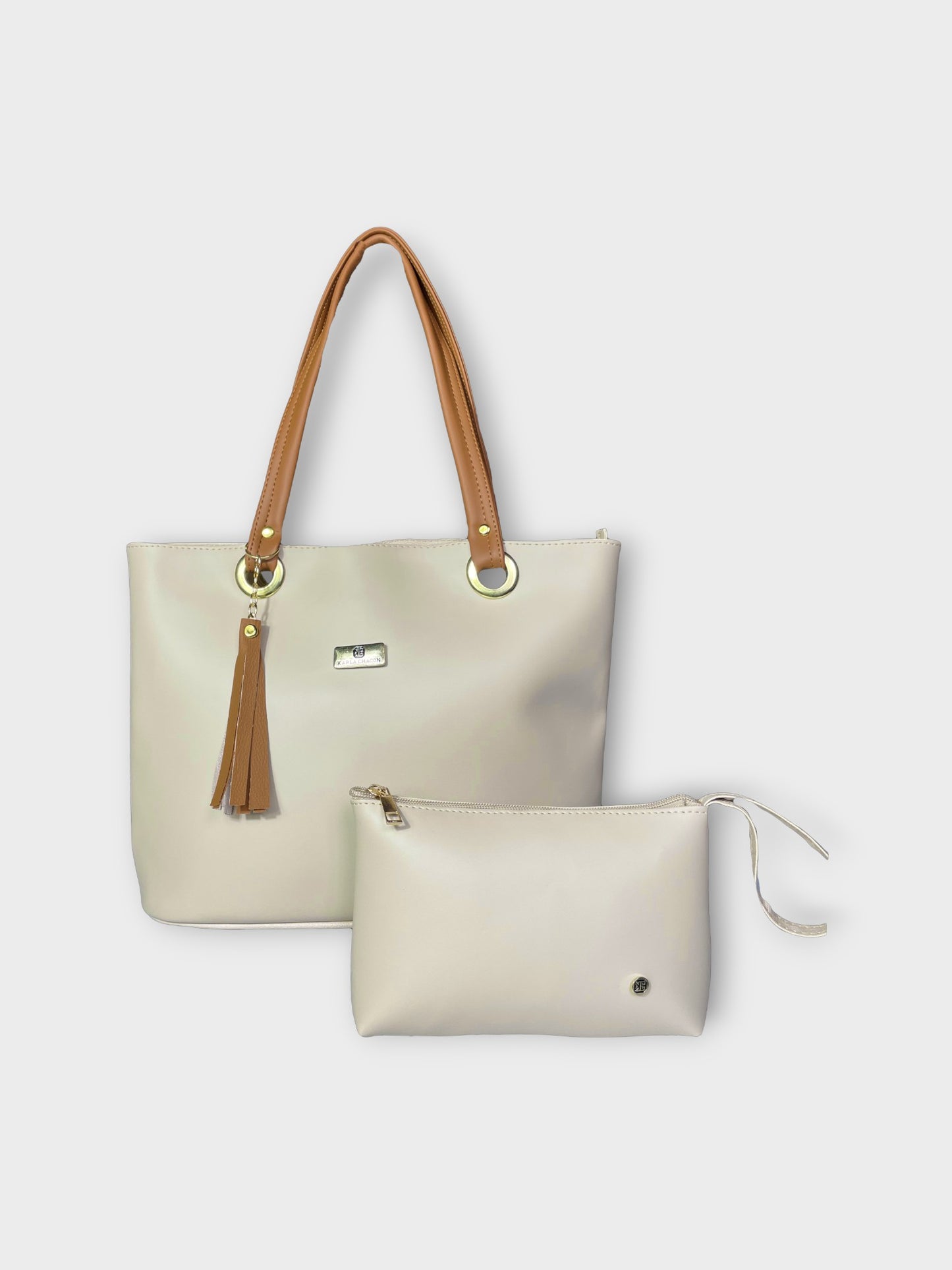 Cartera Gady Beige con Accesorio