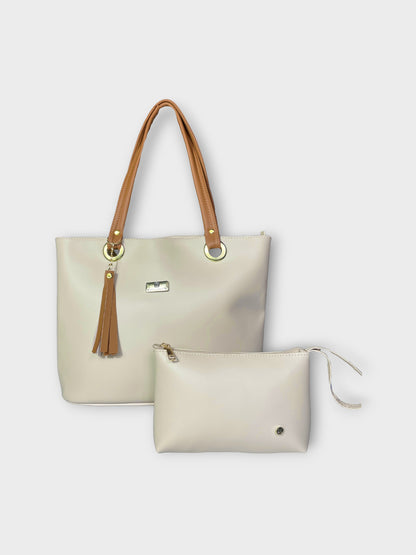 Cartera Gady Beige con Accesorio