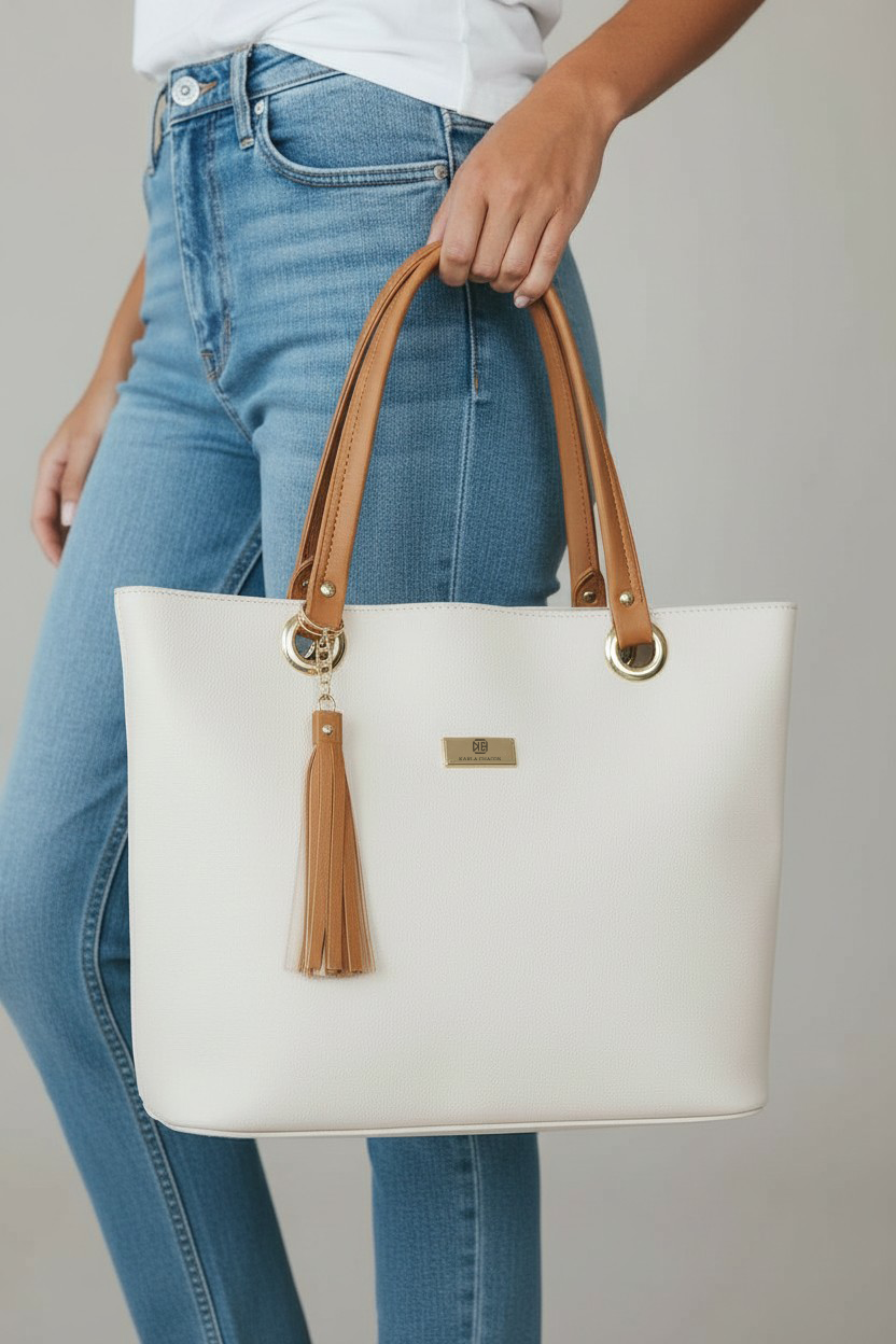 Cartera Gady Beige con Accesorio