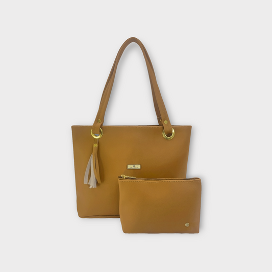 Cartera Gady Miel con Accesorio
