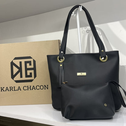 Cartera Gady Negro con Accesorio