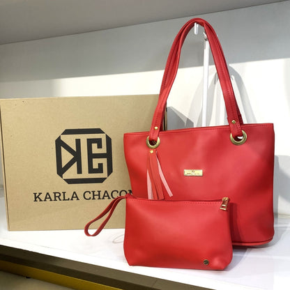 Cartera Gady Rojo con Accesorio