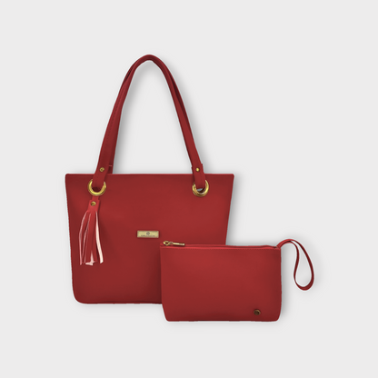 Cartera Gady Rojo con Accesorio