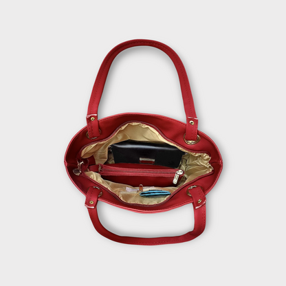 Cartera Gady Rojo con Accesorio