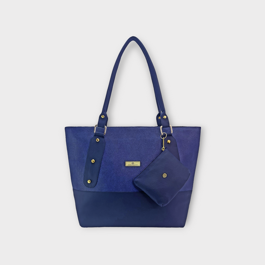 Cartera Gala Azul con Accesorio