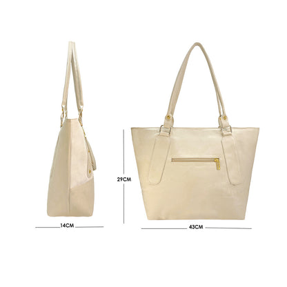 Bolso Gala Beige con Monedero