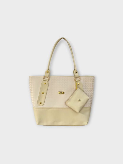 Bolso Gala Beige con Monedero