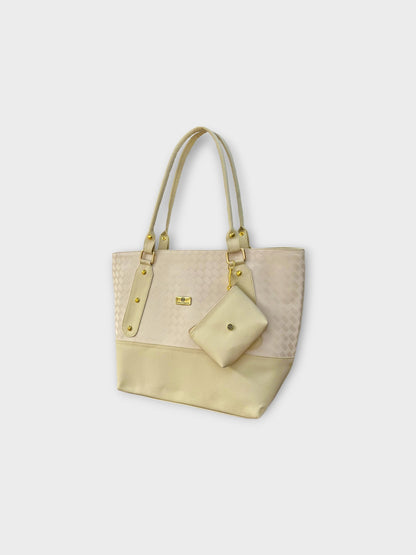 Bolso Gala Beige con Monedero