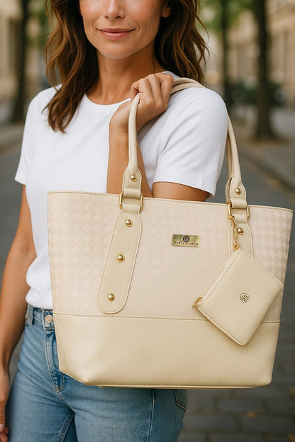 Set de bolsos para mujer - Bolso tote, bolso manos libres, monedero y Envío Gratis