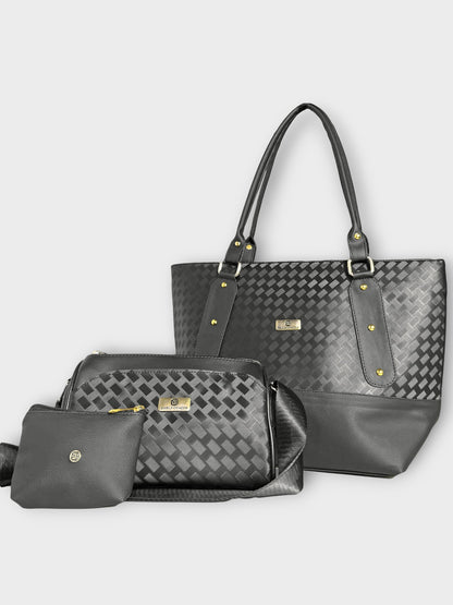 Set de bolsos para mujer - Bolso tote, bolso manos libres, monedero y Envío Gratis
