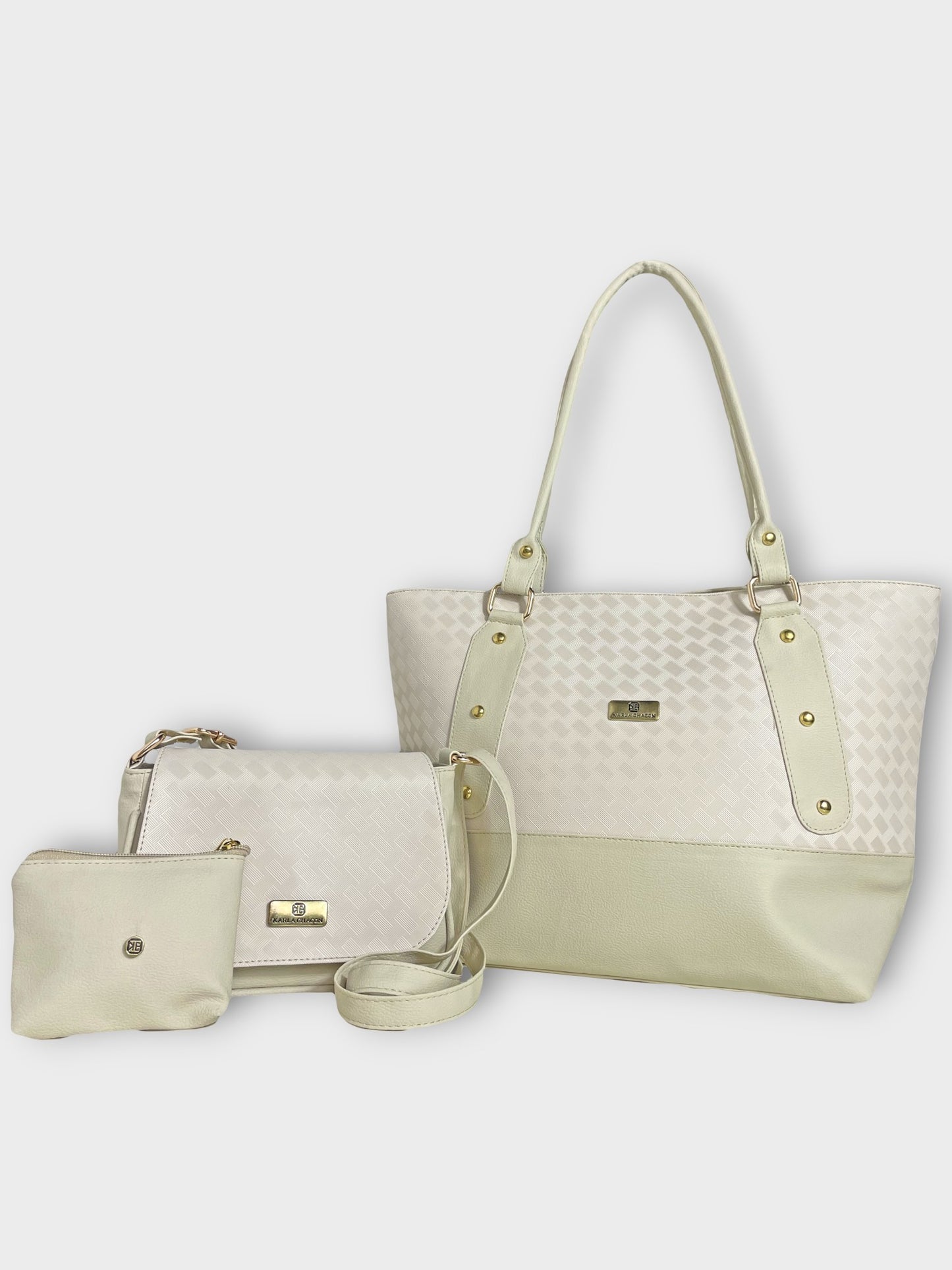 Set de bolsos para mujer - Bolso tote, bolso manos libres, monedero y Envío Gratis