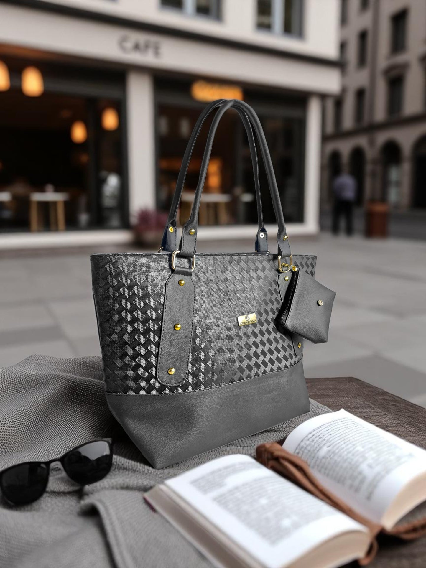Set de bolsos para mujer - Bolso tote, bolso manos libres, monedero y Envío Gratis